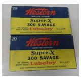 40 Rds Western Super-X 300 Sav.