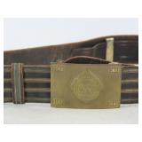 Kansas State University Buckle & Belt