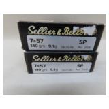 40 RDS. Sellier & Bellot 7x57