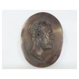 Lincoln Bronze Architectural Plaque