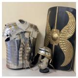 Roman Armor, Helmet and Shield