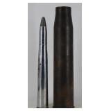40mm Inert Round & Empty Shell Casing