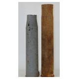 Pair of Empty Artillery Shell Casings