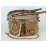 Civil War Style Rope Tension Drum