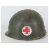 M1 Medic Helmet With Red Cross