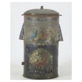 Paint Decorated Tin Heater