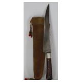 Frontier Side Knife With Scabbard