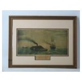 U.S. Ship Cumberland Print