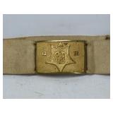 G.A.R. Cotton Belt & Brass Plate