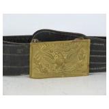 U.S. Army Officers Belt & Eagle Plate