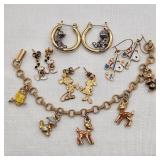 Mickey & Minnie, Bambi & Snooopy Jewelry