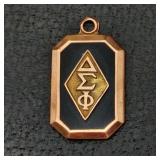 10K Gold Delta Sigma Phi Pendant
