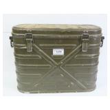 U.S. Military Style Metal Storage Chest