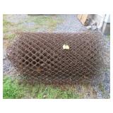 Partial Roll of Chain Link Fence 48' T
