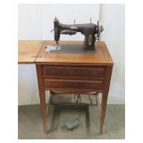 White Rotary Sewing Machine