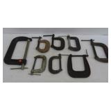 Assorted C Clamps