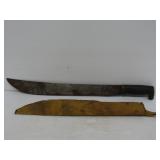Machete With Sheath