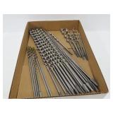 Assorted Drill And Auger Bits