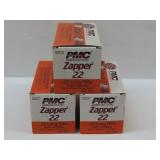1500 Rds PMC Zapper 22 Ammunition