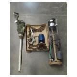 Pumps, Chain, And Sander