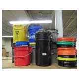 Plastic Buckets and Lids