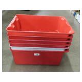 Plastic Storage Totes