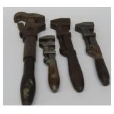 Assorted Adjustable Wrenches