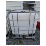 250 Gallon Cage Type Water Tank