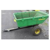 John Deere 10P Pull Behind Dump Yard Cart