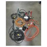 Extension Cords And Drop Light Reel