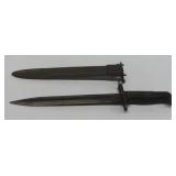 U.S. Bayonet With Scabbard