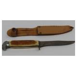 Fixed Blade Knife With Sheath