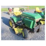 John Deere 317 Garden Tractor