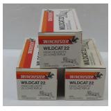 1500 Rds Winchester Wildcat 22 Ammunition