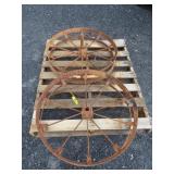 Metal Spoked Wheels