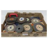 Grinding Wheels and Wire Brush