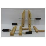 Rockler Woodworking Hand Screw Clamps
