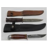 Fixed Blade Knives With Sheaths