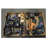 Ryobi, Bosch and Triton Cordless Tools