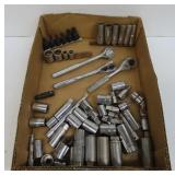 Assorted Sockets and Ratchets