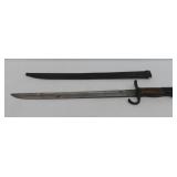 Bayonet With Scabbard
