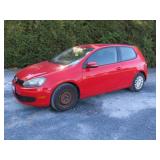 2012 Volkswagen Golf 2-Door Hatchback