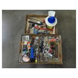 Assorted Hardware and Hand Tools