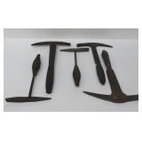 Black Smithing Picks and Hammers