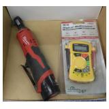 Milwaukee M12 Ratchet & Digital Multimeter