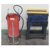 Shop Tank and Work Bench