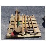 Assorted Handled Yard Tools