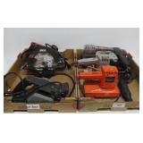 Box Lot of Power Tools