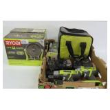 Ryobi One Plus Power Tools and Fan