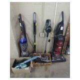 Assorted Vacuum Cleaners